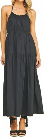 Pinch Design Amanda Maxi Dress In Deep Navy