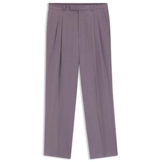 BOSS Oversized-fit trousers in twill