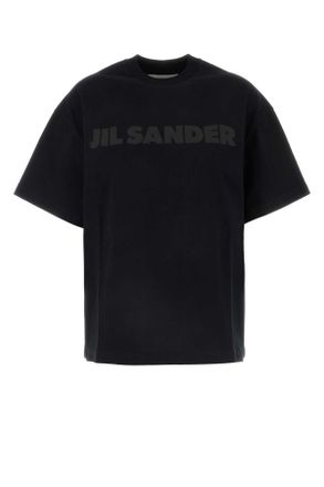 Jil Sander Black Cotton T Shirt