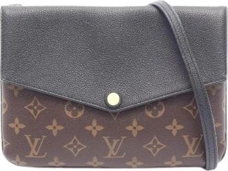 Louis Vuitton Pre-owned Twice Monogram Coated Canvas Schoudertas - Dames - Vintage Schoudertas - Veelkleurig - ONE Size - Leer - Vintage