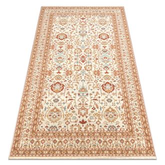 RugsX Rugsx - Alfombra De Lana Soho 477.26.la100 Osta Adorno, Marco Natural Beige / Terracota Beige 200x300 Cm