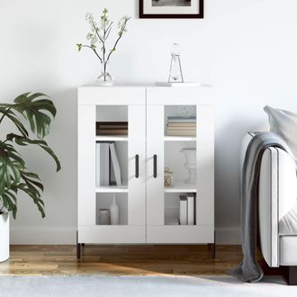 Berkfield Home Sideboard White 69.5x34x90 cm Engineered Wood