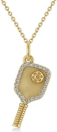 Allurez 14K 0.24 Ct. Tw. Diamond Pendant Necklace