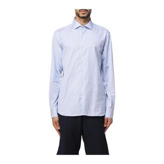 Brooksfield Hombre, Camisas, Azul, Talla: L