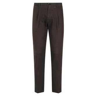 BRIGLIA 1949 Broeken, Heren, Bruin, 2Xl, Katoen, Tiberio Chinos