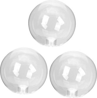 OEM 3 Piezas De Pantallas De L&aacute;mpara De Cristal Para L&aacute;mparas De Ara&ntilde;a, Pantallas De L&aacute;mpara De Ara&ntilde;a G9 De Cristal Con Rosca