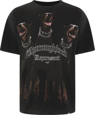 Represent Thoroughbred T-Shirt - Heren - T-shirts - Zwart - M - Katoen - Tops