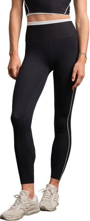 Rhone Doubletake High Waist 7/8 Leggings in Pure Black at Nordstrom, Size Xx-Large