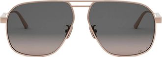 Dior Sunglasses Diorcannage A3 U D0 Al Gold/Gray Women