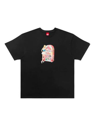 Icecream Juke Box graphic T-shirt - Black