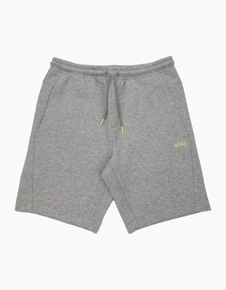 HUGO BOSS Mens Hugo Boss Headlo 2 Cotton Shorts Light Grey - Size: 37/36/32