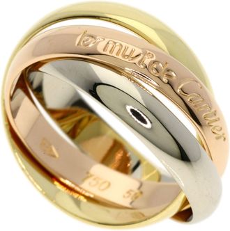 Cartier Yellow Gold (18K) Pink Gold (18K) White Gold (18K) Band Ring (Pre-Owned)