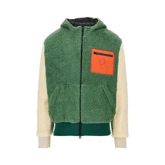 Mauna Kea Color block sherpa blouson jacket Man XL