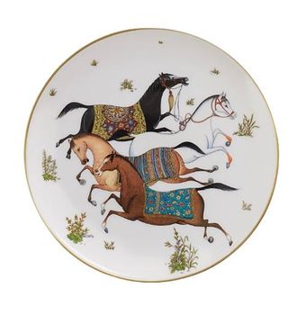 Herm&egrave;s Cheval DOrient Desert Plates x2
