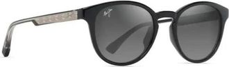 Maui Jim Elegante Gepolariseerde Zonnebril voor Mannen - Heren - Zonnebrillen - Zwart - 50 MM - Accessoires