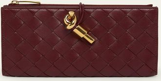 Bottega Veneta Andiamo Leather Long Wallet