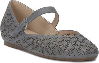 Lucky Brand Cyrena 2 Mary Jane Flat in French Grey at Nordstrom, Size 5