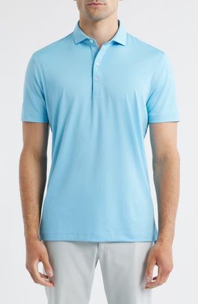 Johnnie-O Birdie Classic Fit Performance Polo in Mahalo at Nordstrom, Size Xx-Large