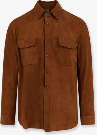 DFour Camicia in suede - DFOUR - gender_Man
