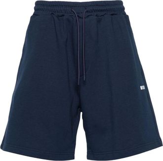 Msgm Blauwe denim shorts - Heren - Korte Broeken - Blauw - S - Denim - Korte Broeken
