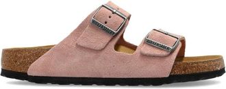 Birkenstock Arizona BS - Dames - Sandalen - Roze - 41 EU - Leer - Schoenen