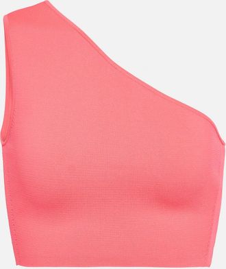 Victoria Beckham VB Body one-shoulder cropped top