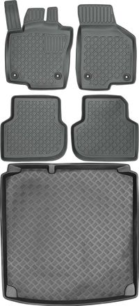 OEM Juego De Alfombrillas Para Coche Y Maletero Para Volkswagen Jetta Vi Sed&aacute;n (2011-2018)