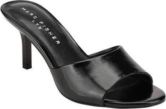 Marc Fisher Finny Slide Sandal in Black at Nordstrom, Size 11