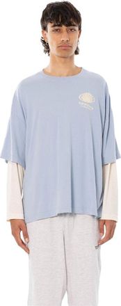 New Amsterdam Surf Association Corporate Logo Manga Larga - Tops - Hombre - Azul - M