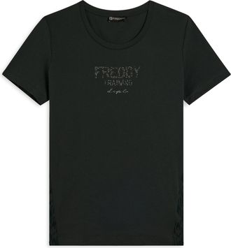 Freddy T-shirt raglan con inserto geometrico