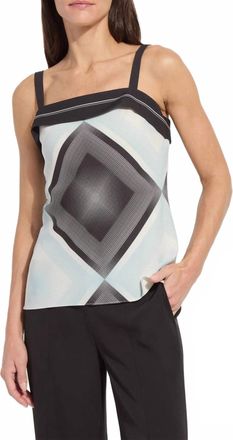 Lyss&eacute; Ananda Printed Tank Top In White