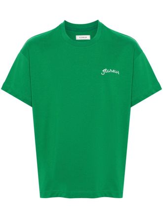 Flaneur Signature cotton T-shirt - Green