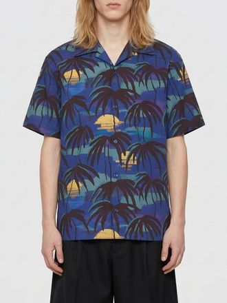 Dr&ocirc;le de Monsieur Dr&ocirc;le de Monsieur Printed Cotton Casual Shirt