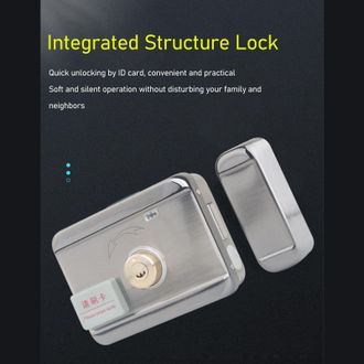 OEM Cerradura Inal&aacute;mbrica De Identificaci&oacute;n Silenciosa, De Doble Cabezal Y Anti-intrusi&oacute;n Con Control Remoto