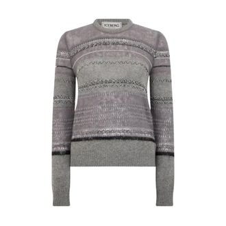 Iceberg Trui met ronde hals - Dames - Truien - Veelkleurig - Maat: XS