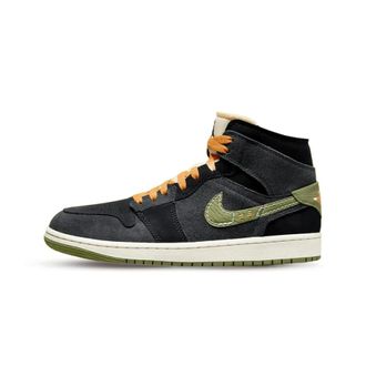 Nike Jordan 1 Mid SE Craft - unisex - Sport - Veelkleurig - Maat: 47 EU