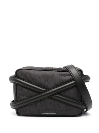 Alexander McQueen Borsa a tracolla The Harness - Nero