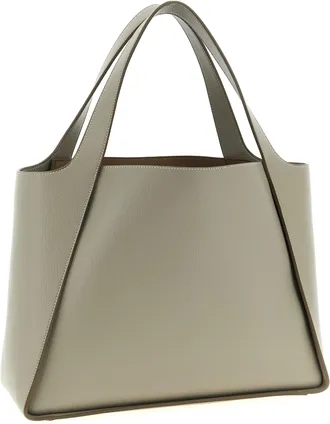 Stella McCartney Womens The Tote Beige Polyamide