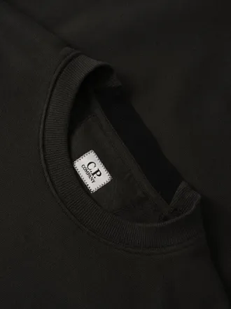 C.P. Company Lens-Pocket Sweatshirt - Charcoal