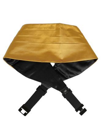 Dolce & Gabbana Silk Cummerbund - Gold