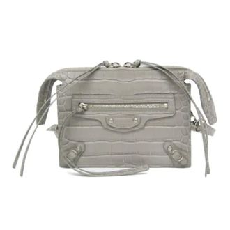 Balenciaga Pre-owned Cuoio borse-balenciaga - - Pre-owned - Donna - Grigio - ONE SIZE
