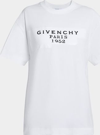 Givenchy Logo Tape Boxy T-Shirt