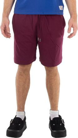 Dries Van Noten Mens Wine Drawstring Shorts, Size Medium
