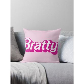 OEM Funda De Almohada/coj&iacute;n/sof&aacute; De Doble Cara Con El Logo De Aivo Bratty Barbie, Dise&ntilde;ada Para Ni&ntilde;os A Los Que Les Encantan Los Juegos De Rol