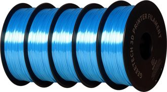 OEM Filamento Pla De Seda 3d, Ecol&oacute;gico, De Alta Resistencia, Seda Azul Cielo