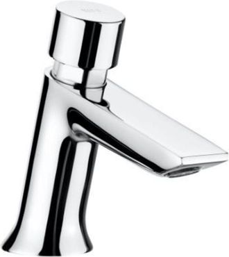 Roca Roca - Grifo Temporizado Para Lavabo Con Pulsador Y Limitador Instant