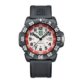 Luminox Mens Black Resin Sport Watch - One Size