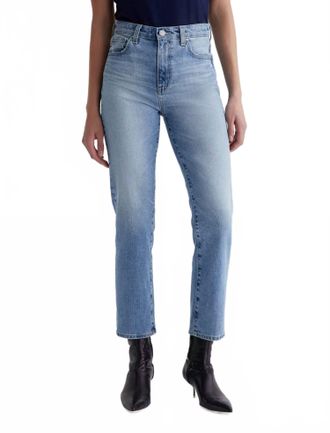 AG - Adriano Goldschmied Saige Crop Jeans In 22 Years Whisper