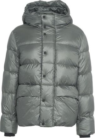 Add Padded Grey Jacket With Protective Hood