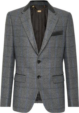Billionaire Boys Club Crest Blazer - Heren - Blazers - Grijs - M - Wol - Jassen